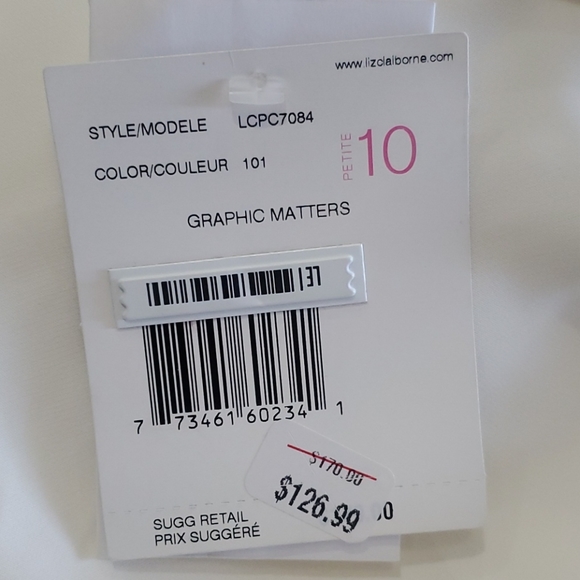 High wasted Capri petite dress pants - Picture 3 of 3